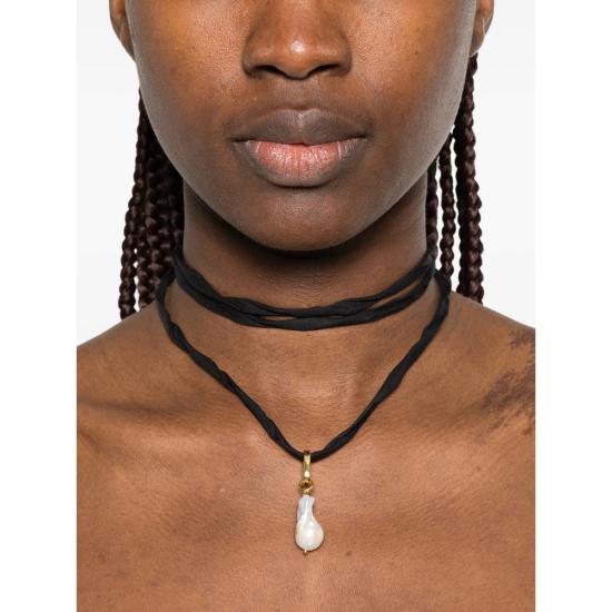 26SS 까르벵 목걸이/팬던트 624216138101 JE006 2683 GOLD WHITE - CARVEN