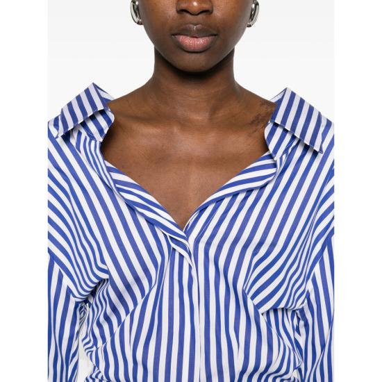 26SS 지방시 셔츠 BW61JH16CN 977 BLUE WHITE - GIVENCHY