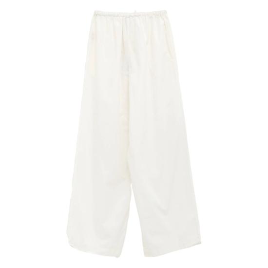 26SS 베이스레인지 스트레이트 팬츠 TRKO PO KOLLA UNDYE WHITE - BASERANGE