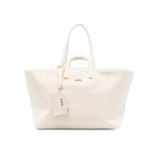 26SS 아페쎄 르 드러머 뚜왈 토트백 COHMP F67046 AAD WHITE