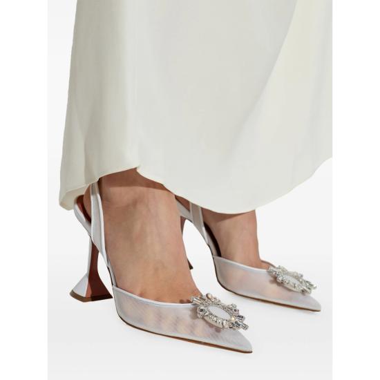 26SS 아미나 무아디 부츠 BEGUM MESH SLI 95 WHITE - AMINA MUADDI