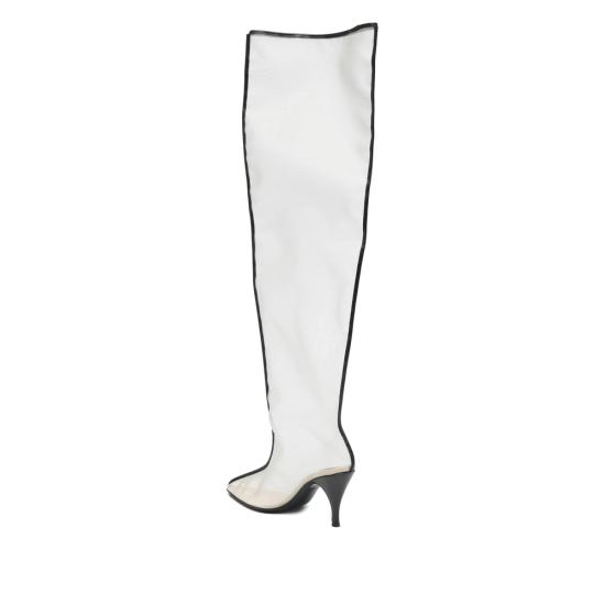 26SS Herbert Levine 부츠 HBWF062 107 WHITE BLACK - OTHER BRANDS