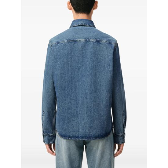 26SS 아미 데님 셔츠 USH786 DE0056 480 BLUE - AMI