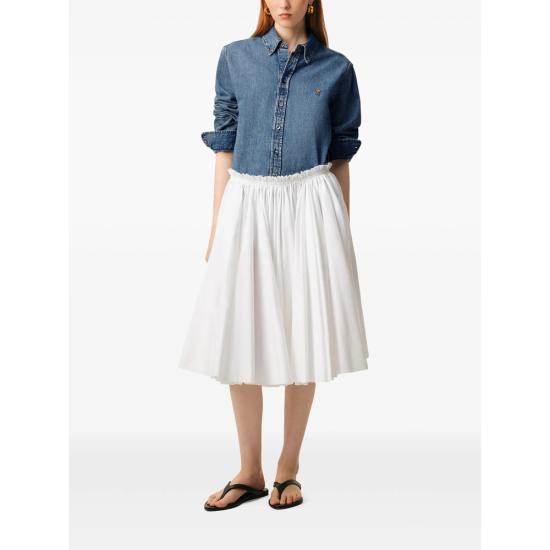 26SS 아미 데님 셔츠 USH786 DE0056 480 BLUE - AMI