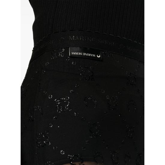 26SS 마린세르 양말 WUW034A CJER0005 BK99 BLACK - MARINE SERRE