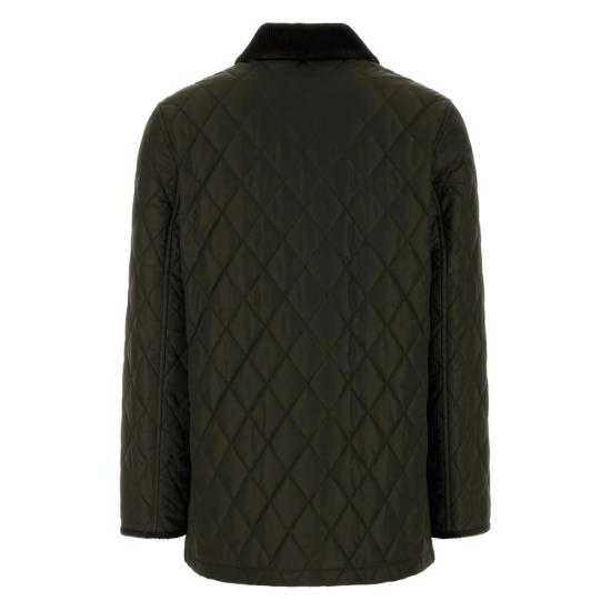 25FW 버버리 퀼팅 나일론 반 자켓 8113591 U25 WW TAL C2491 GREEN - BURBERRY