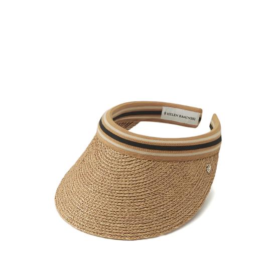 26SS 헬렌카민스키 비앙카 바이저 햇 HAT50265 BIANCA NOUBK BROWN