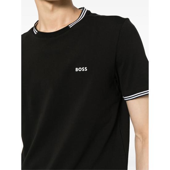 26SS 보스 탑 50521245 001 BLACK - BOSS