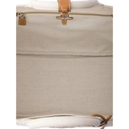 25FW 프라다 자르디니에르 엑스트라 라지 리넨 블렌드 토트백 2VG131 2CX9 F0018 NEUTRALS - PRADA