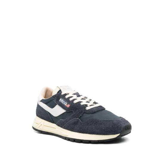 26SS 오트리 릴윈드 로우 나일론 스웨이드 스니커즈 WWLM NC30 BLUE WHITE - AUTRY