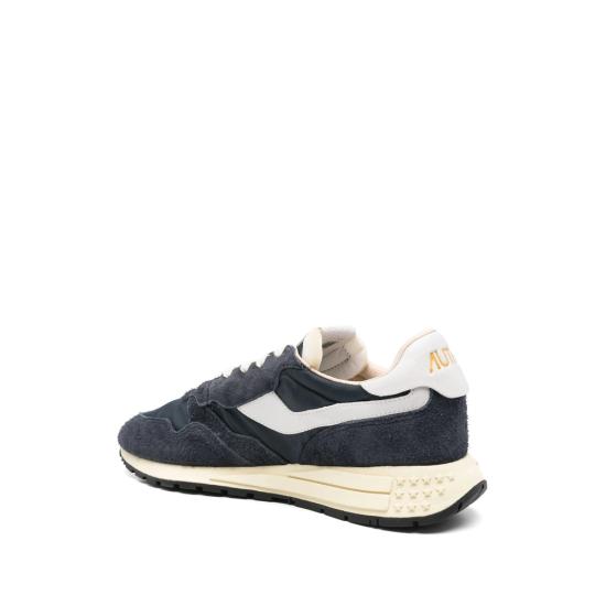 26SS 오트리 릴윈드 로우 나일론 스웨이드 스니커즈 WWLM NC30 BLUE WHITE - AUTRY