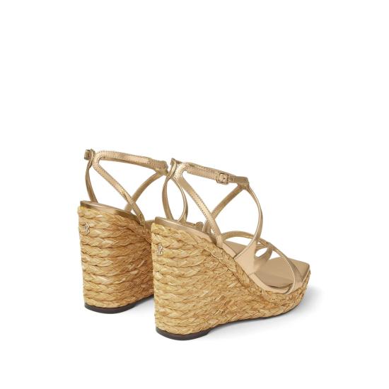 26SS 지미추 샌들 AYLA 110 CUH GOLD - JIMMY CHOO