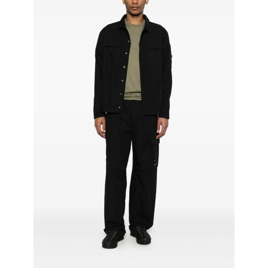 26SS 씨피 컴퍼니 셔츠 MOS237A00 5691G 999 BLACK - C.P. COMPANY
