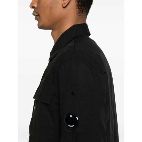 26SS 씨피 컴퍼니 셔츠 MOS237A00 5691G 999 BLACK - C.P. COMPANY