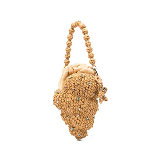 26SS 랄링기 토트백 SEASHELL CRYST NEUTRALS - L'ALINGI