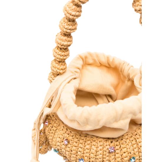 26SS 랄링기 토트백 SEASHELL CRYST NEUTRALS - L'ALINGI