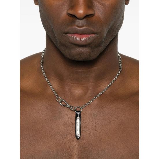 26SS 아워레가시 네크리스 A2258DLS SILVE SILVER BLACK - OUR LEGACY