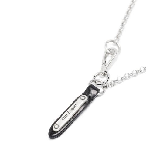 26SS 아워레가시 네크리스 A2258DLS SILVE SILVER BLACK - OUR LEGACY