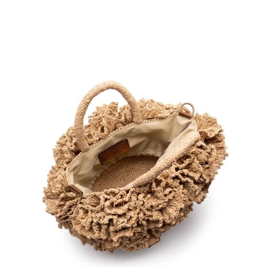 26SS 이벨리브 토트백 CORAL TEA BROWN - IBELIV