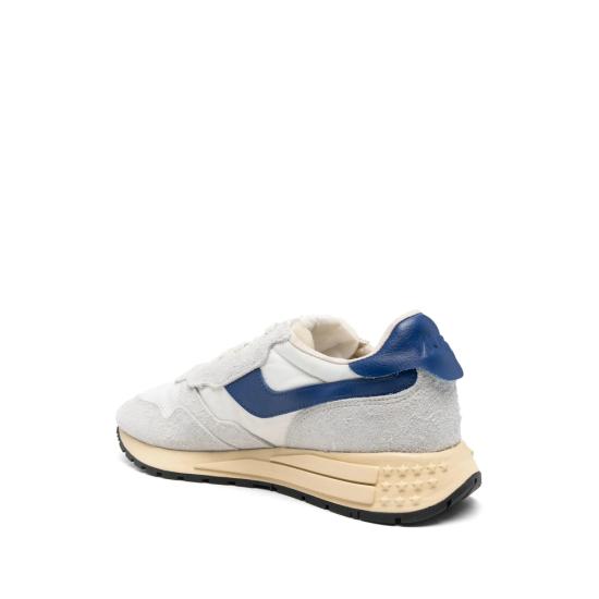 26SS 오트리 릴윈드 로우 나일론 스웨이드 스니커즈 WWLM UT01 GREY WHITE - AUTRY