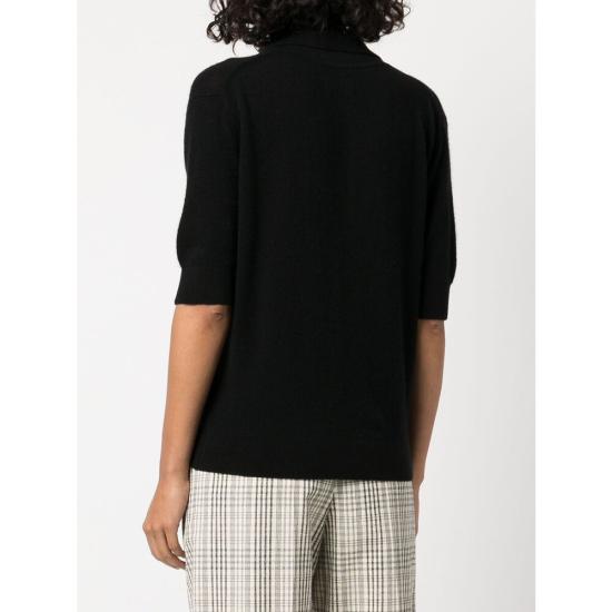 26SS 케이트 폴로 티셔츠 8787605 K605 200 BLACK - KHAITE