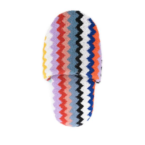 26SS 미쏘니 홈 뮬/슬리퍼 1D3OG00002 100 BLUE - MISSONI HOME