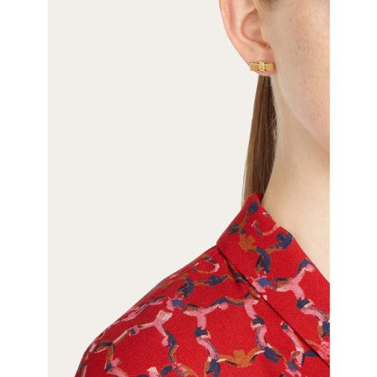 26SS 살바토레 페라가모 이어링 760546 0998984 ORO GOLD - SALVATORE FERRAGAMO