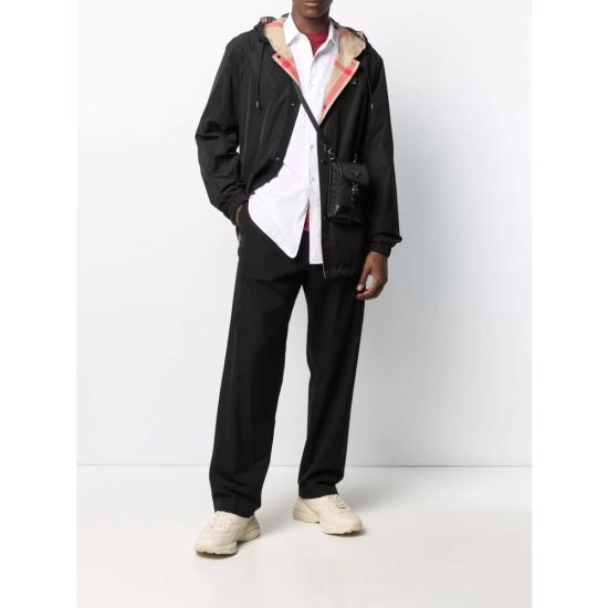 26SS 버버리 리버시블 체크 자켓 8043403 ELMHURST A1189 BLACK NEUTRALS - BURBERRY