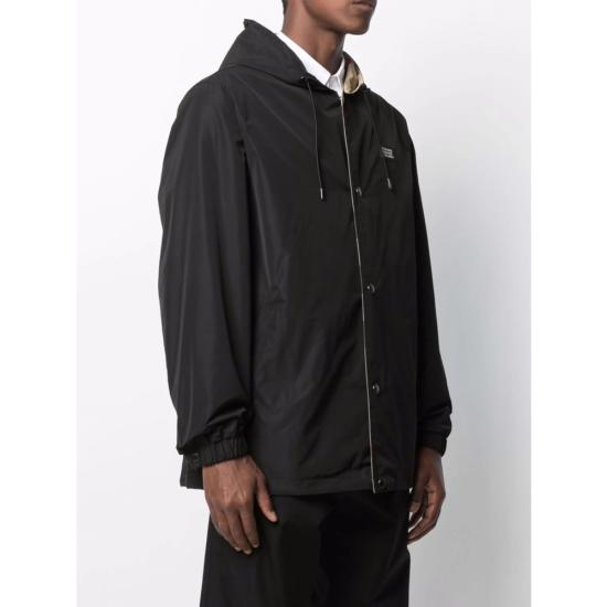 26SS 버버리 리버시블 체크 자켓 8043403 ELMHURST A1189 BLACK NEUTRALS - BURBERRY