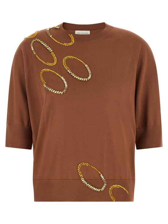 26SS 드리스 반 노튼 가디건 2610112023700700 Brown