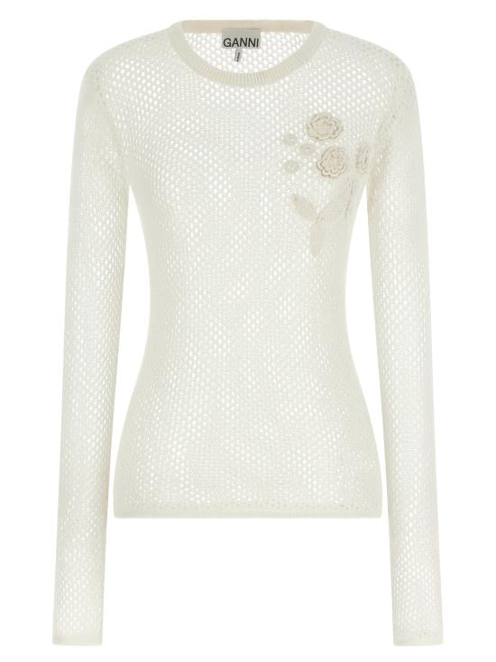 26SS 가니 가디건 A1070231135 White