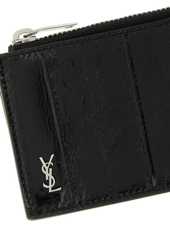 26SS 생로랑 명함지갑 847962EABDD1000 Black - SAINT LAURENT