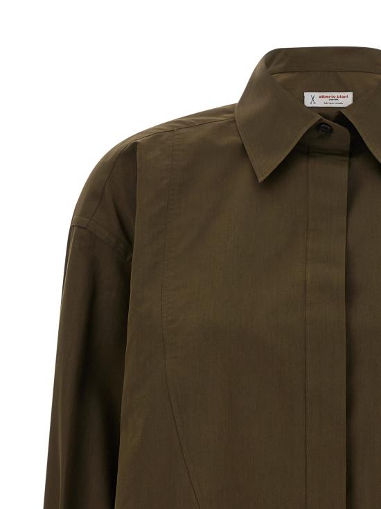 26SS 알베르토비아니 블라우스 MM875CO030625 Green - ALBERTO BIANI