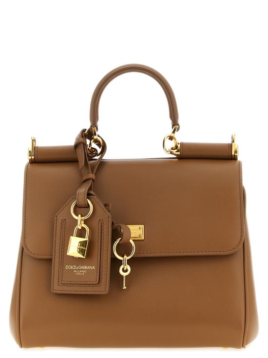 26SS 돌체앤가바나 마이 시실리 핸드백 BB7781B73218Z093 Brown