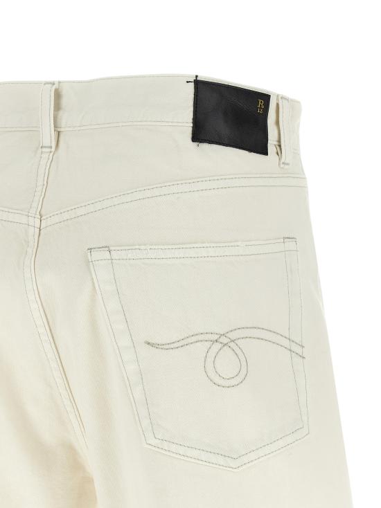 26SS 알13 숏팬츠 R13WD191D453CCEMENTWHITE White - R13