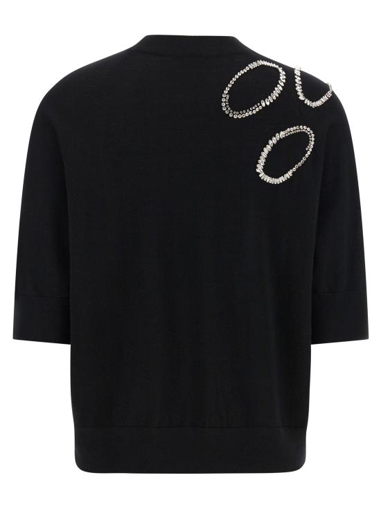 26SS 드리스 반 노튼 가디건 2610112023700900 Black - DRIES VAN NOTEN