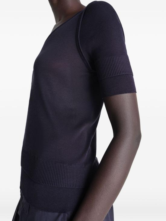 26SS 르메르 반팔 티셔츠 TS0025 LK1017980 Blue - LEMAIRE