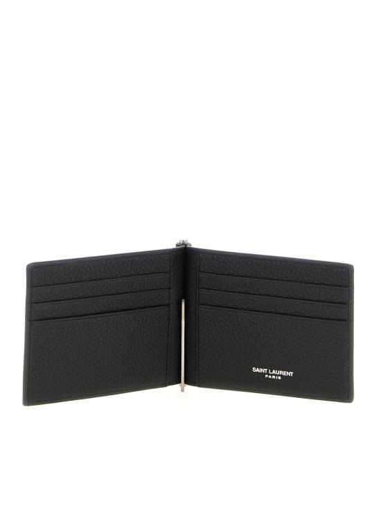 26SS 생로랑 명함지갑 863631AAELP1000 Black - SAINT LAURENT