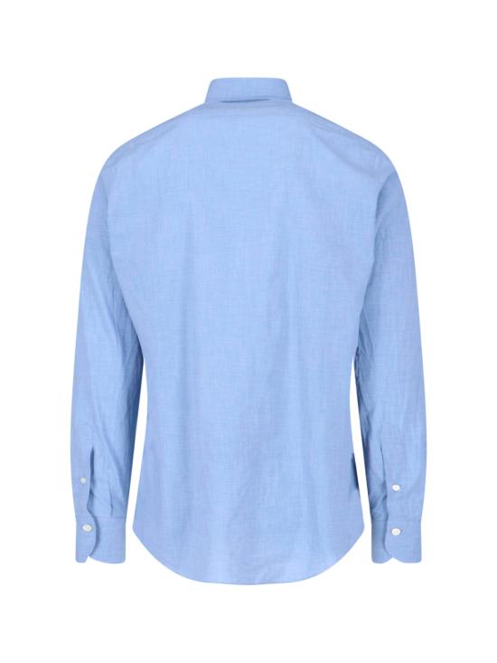 26SS 피나모레 셔츠 C0684 GAETA LUIGI 05 Blue - FINAMORE