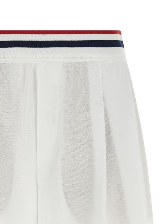 26SS 브루넬로 쿠치넬리 숏팬츠 ML944P9197C159 White - BRUNELLO CUCINELLI