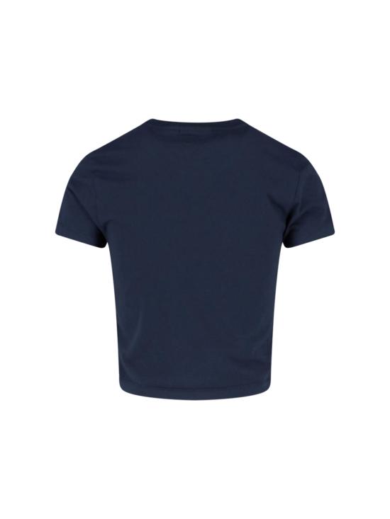 26SS 메종키츠네 베이비 폭스 베이비 티셔츠 MW00105KJ7026 0413 Blue - MAISON KITSUNE