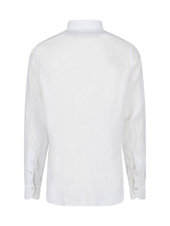 26SS 피나모레 셔츠 C0649 GAETA LUIGI 01 White - FINAMORE