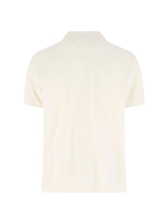 26SS 메종키츠네 폭스 헤드 레귤러 폴로 티셔츠 PM00209KP0002 0063 Beige - MAISON KITSUNE