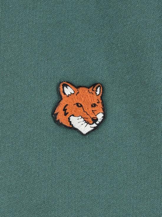 26SS 메종키츠네 폭스 헤드 레귤러 폴로 티셔츠 PM00303KM0340 P399 Green - MAISON KITSUNE