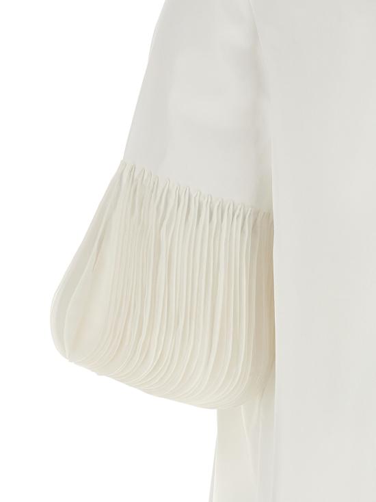 26SS 발렌티노 가라바니 블라우스 B0AA0G55A60BO White - VALENTINO GARAVANI