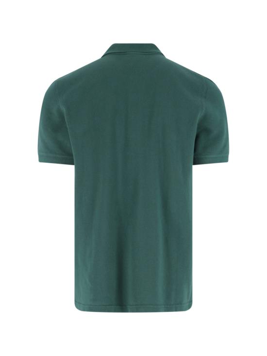 26SS 메종키츠네 폭스 헤드 레귤러 폴로 티셔츠 PM00209KP0002 P399 Green - MAISON KITSUNE