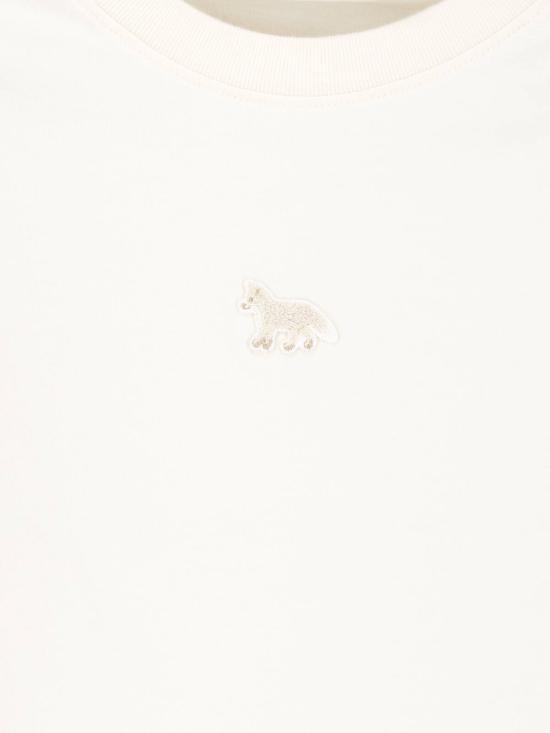 26SS 메종키츠네 베이비 폭스 베이비 티셔츠 MW00105KJ7026 0063 Beige - MAISON KITSUNE