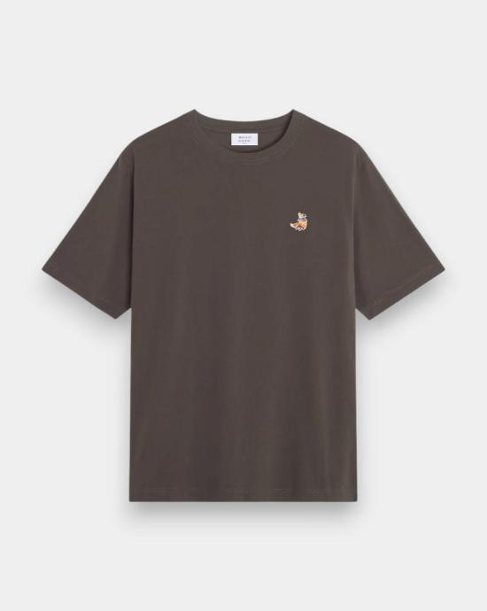 26SS 메종키츠네 드리밍 폭스 컴포트 티셔츠 QM00102KJ7026 0453 Grigio