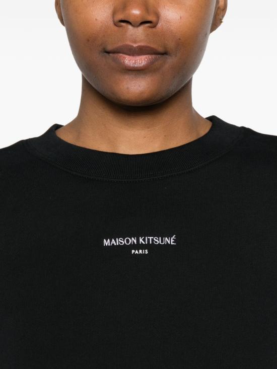 26SS 메종키츠네 스웨터 QW00300KM0341 P199 Black - MAISON KITSUNE