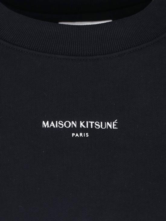 26SS 메종키츠네 스웨터 QW00300KM0341 P199 Black - MAISON KITSUNE